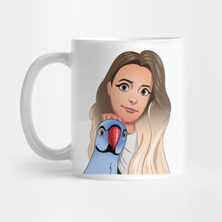 Bridget and Hamlet Cartoon Mug